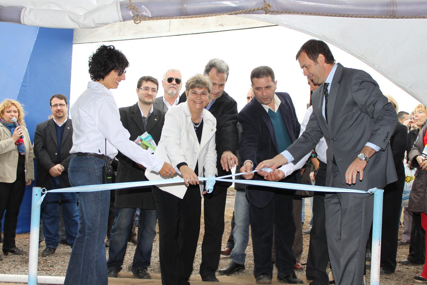 MARCELO COGNO INAUGURÓ EL ESPACIO DE CAÑADA EN AGROACTIVA