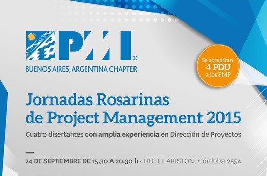 Inscripción abierta Jornada Rosarina de Gestión de Proyectos