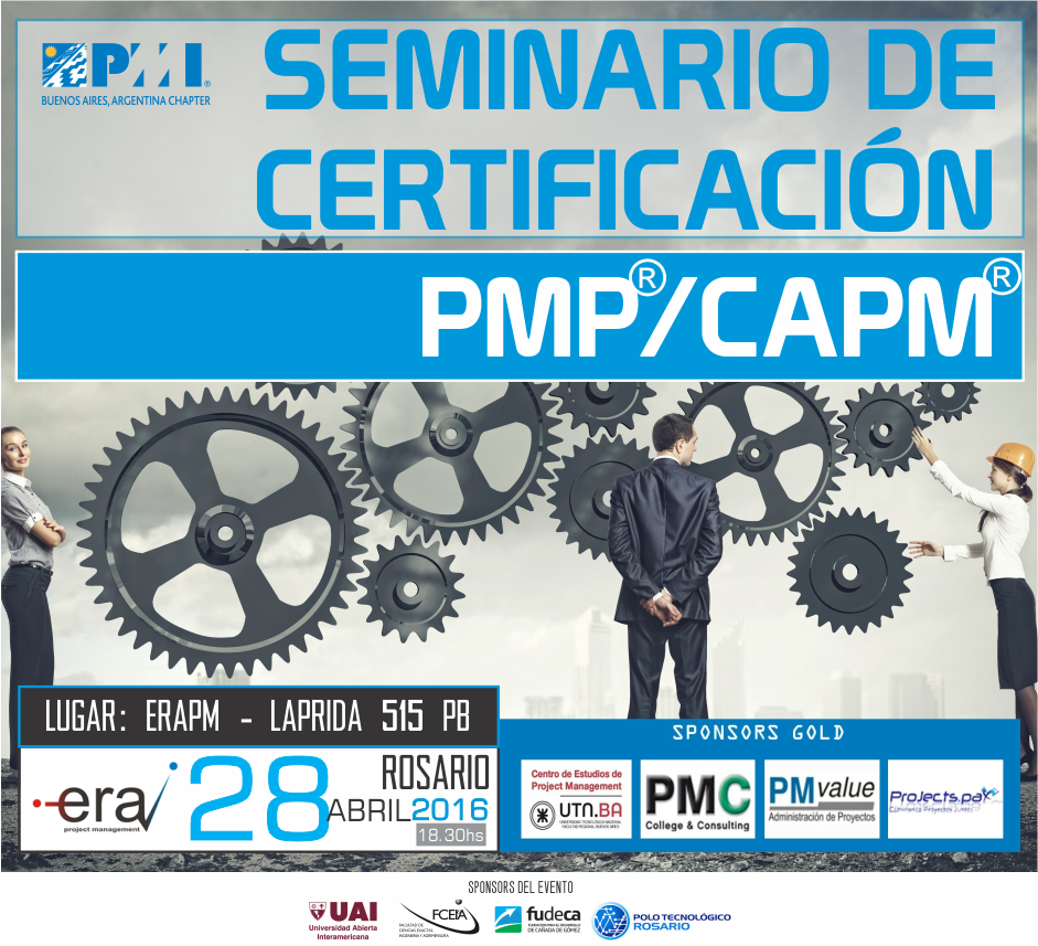 SEMINARIO DE PREPARACIÓN PARA CERTIFICACIÓN PMP ®/CAPM ®