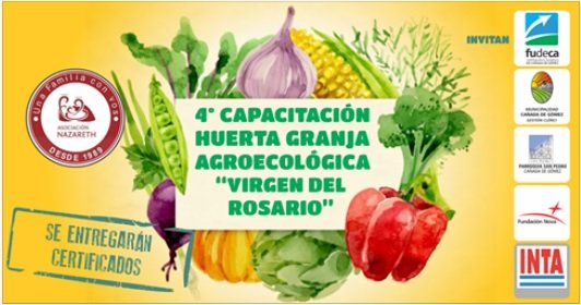 4TA. CAPACITACIÓN EN HUERTA VIRGEN DEL ROSARIO