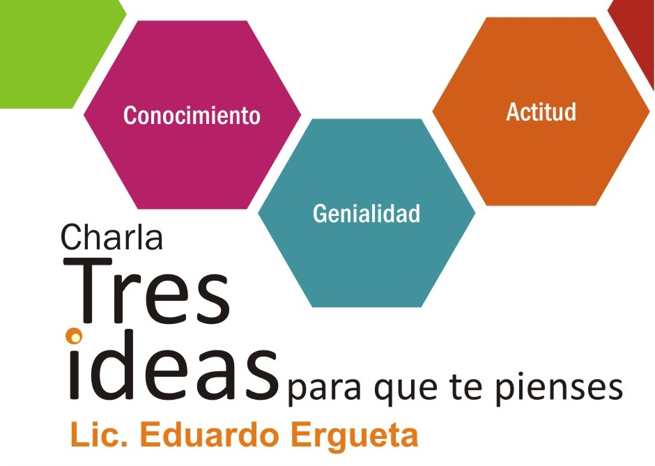 CHARLA, TRES IDEAS PARA QUE TE PIENSES
